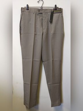 Louis Raphael Men's Dress Pants - Grey - NEW